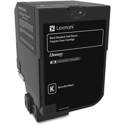 Cartucho de tóner SYRP negro Lexmark